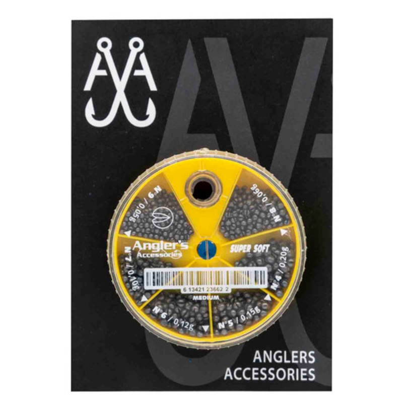 Anglers Accessories Mini Split Shot Assorted Lead – AvidMax