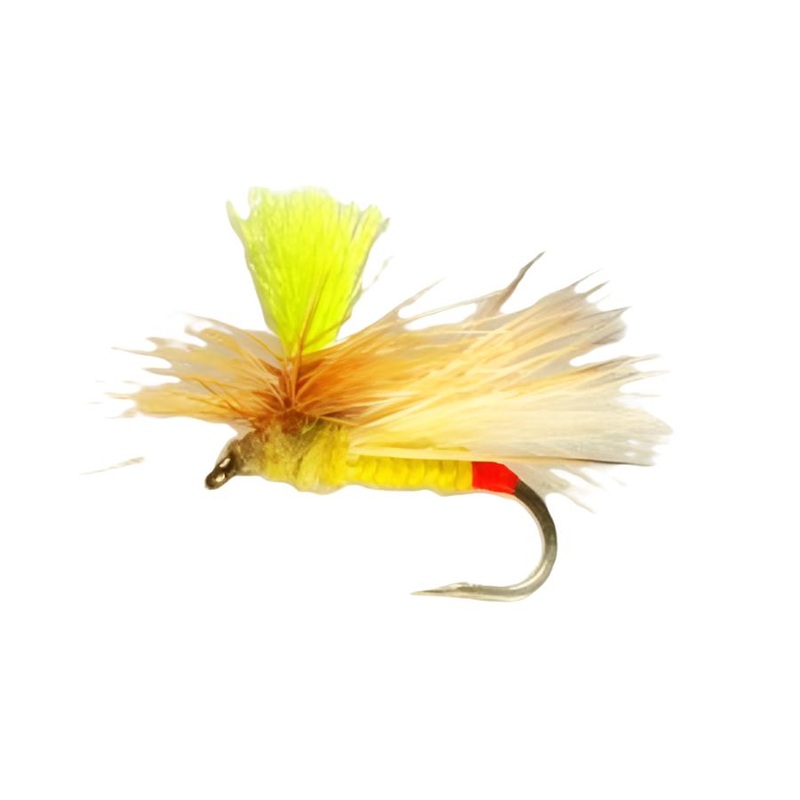 YFG Flies Bloom’s Para Sally Dry Fly Yellow 14