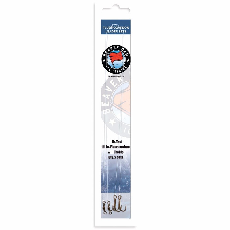 Beaver Dam Fluorocarbon Ice Leaders FL8-TH10