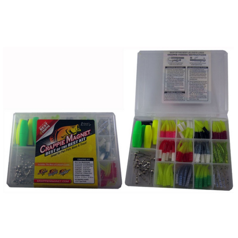 Crappie Magnet Best of the Best Kit – 115 Pcs