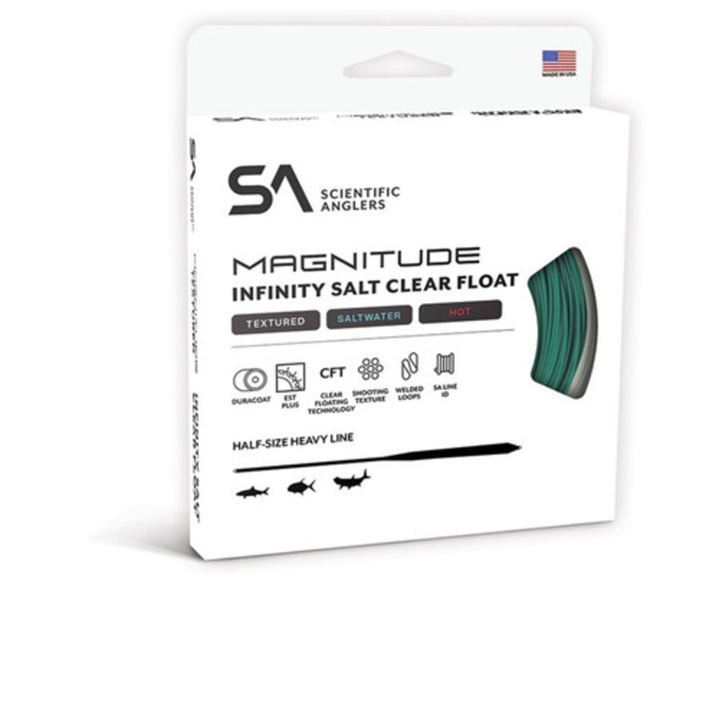 SA Magnitude Textured Infinity Salt 12 Clear Float Tip – AvidMax