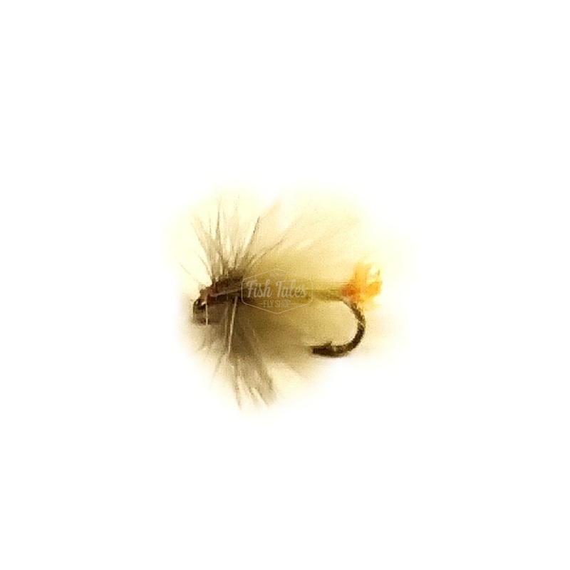 YFG Flies CDC Sally Dry Fly Yellow 14