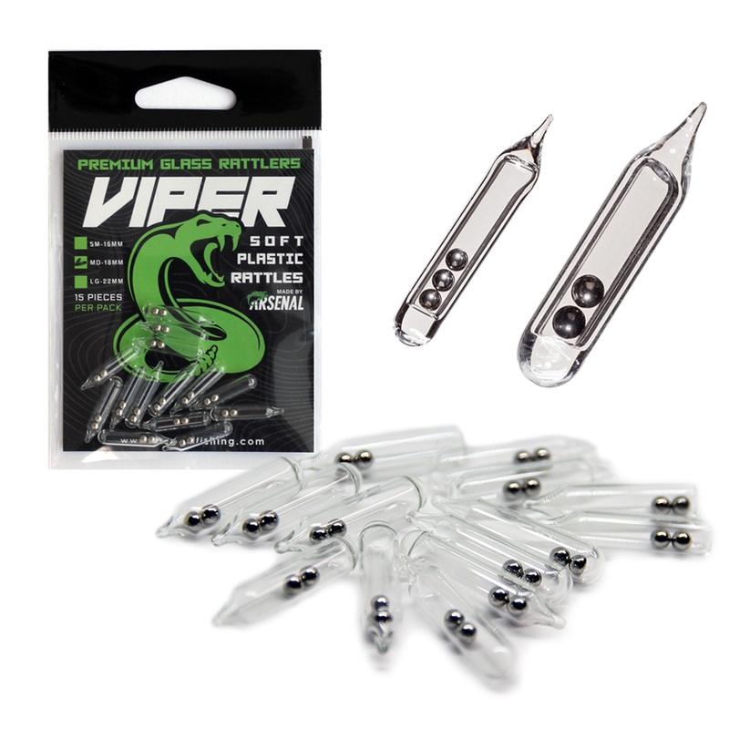 Arsenal Viper Glass Rattles 10mm