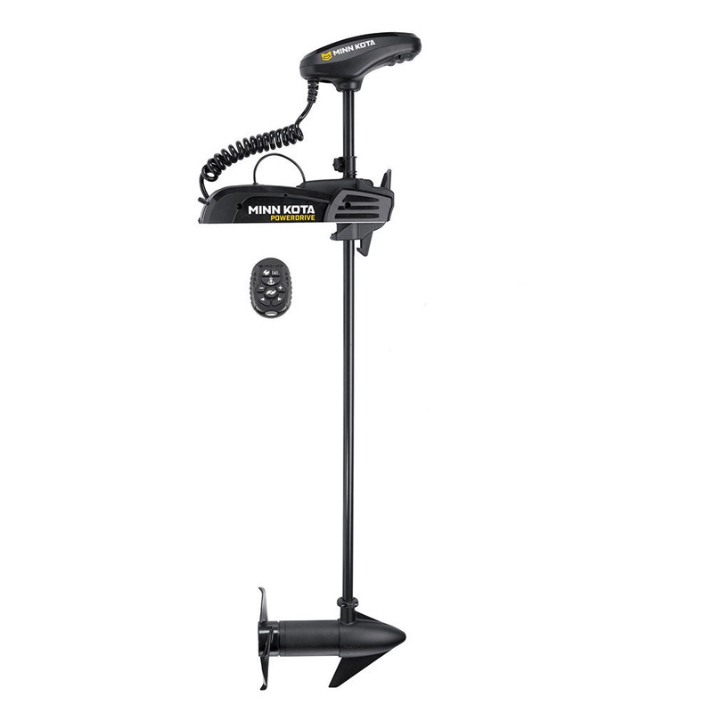 Minn Kota PowerDrive 55 Trolling Motor w/Micro Remote – 12V – 55LB – 54″ *Remanufactured