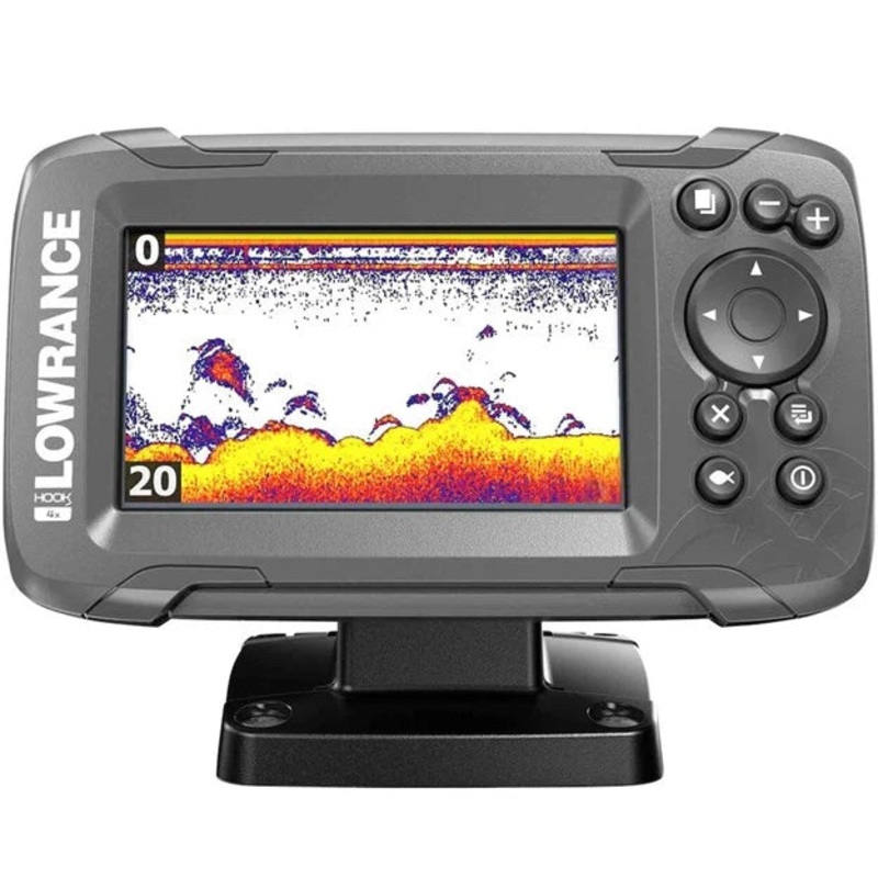 Lowrance HOOK 4x with Bullet Skimmer Transducer 000-14012-001