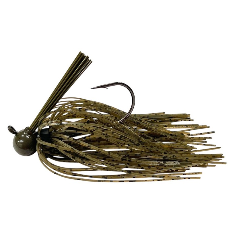 Scottsboro Tackle Co. Tungsten Hellcat Jig 3/8 oz Green Pumpkin