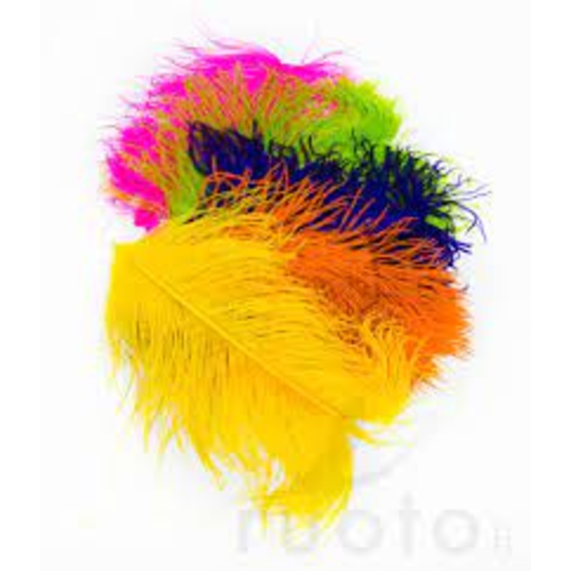 Wapsi Ostrich Plumes White