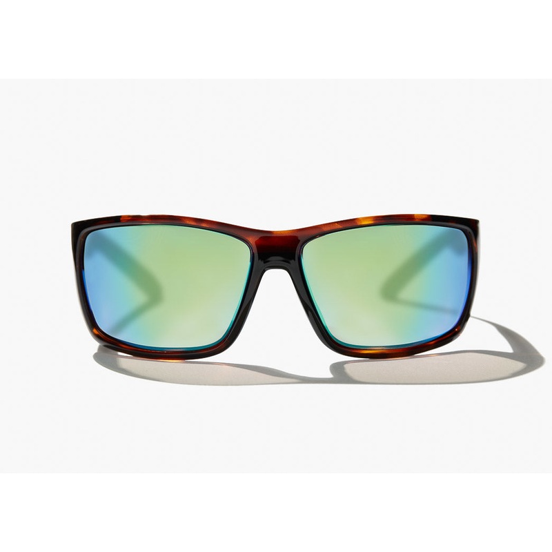 Bajio Bales Beach Green Mirror Glass Brown Tortoise Gloss