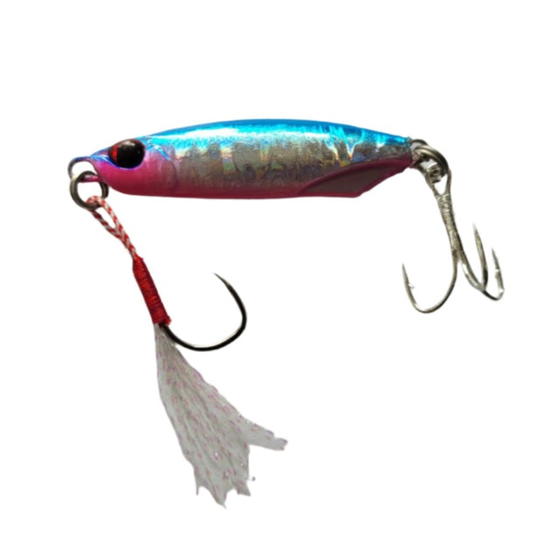 Pushpa Super Cast Metal Jig | Fast Sinking | 60 Gm | Blue Pink