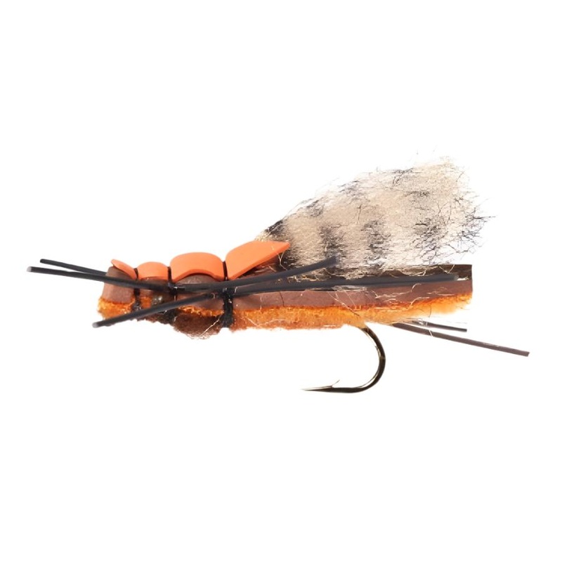 YFG Flies Franken’ Salmon Foam Dry Fly Salmon 6