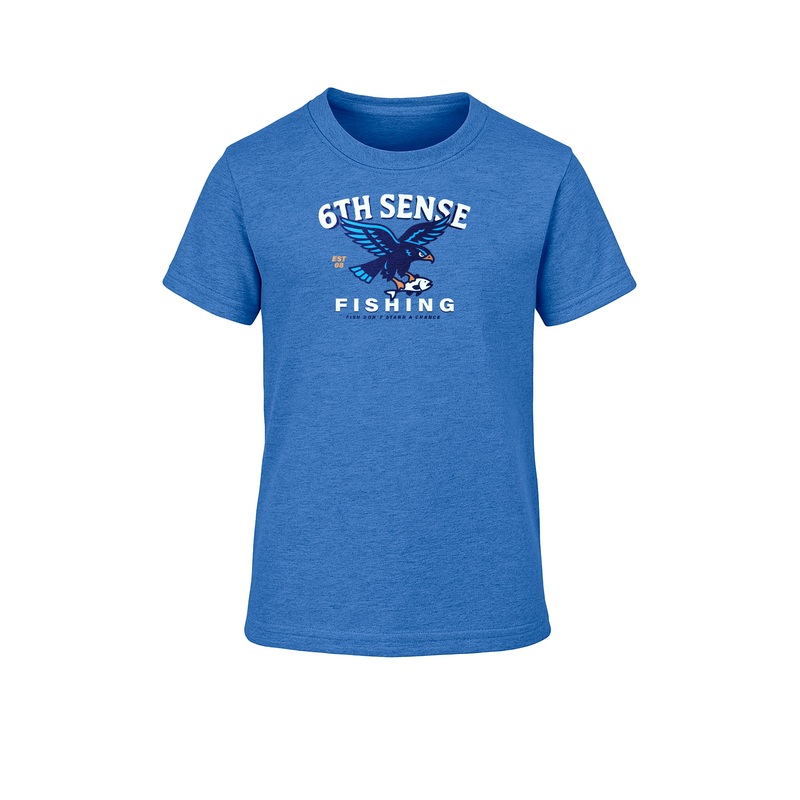 Youth Tee – Aerial Strike SM Heather Blue