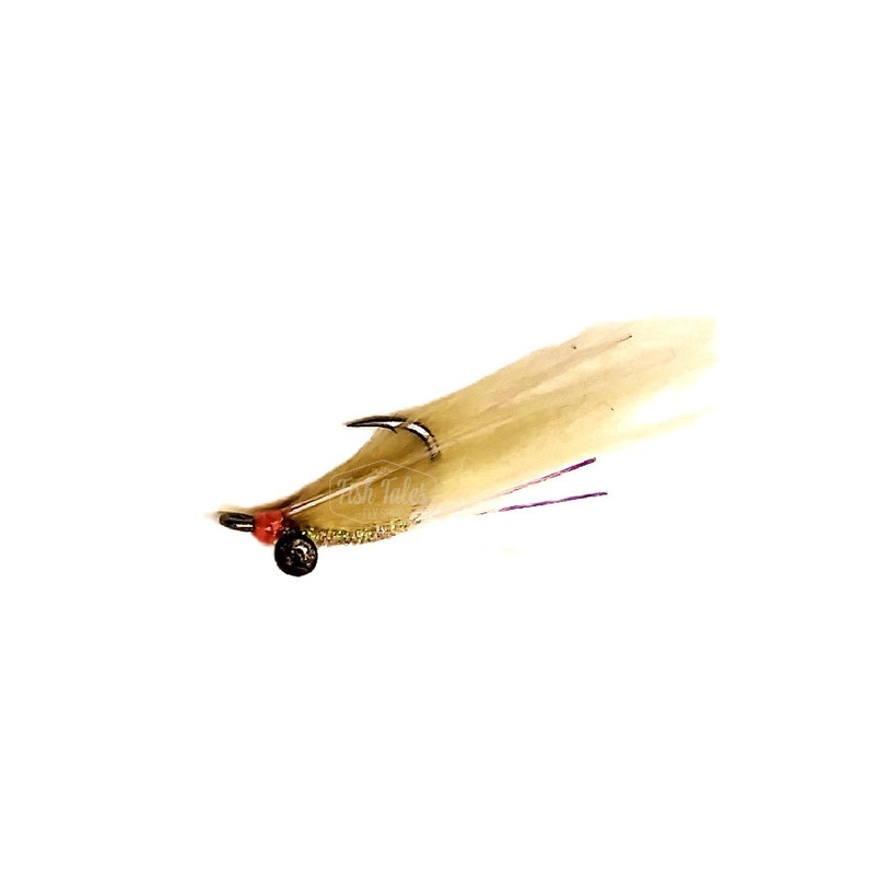 CN Flies Polar Fiber Gotcha Bonefish Fly – Heavy Tan 6