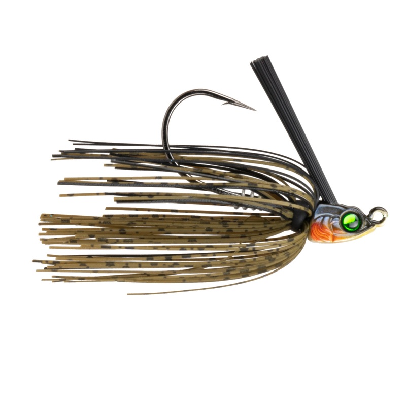Divine Swim Jig – Green Pumpkin Black 3/8oz.