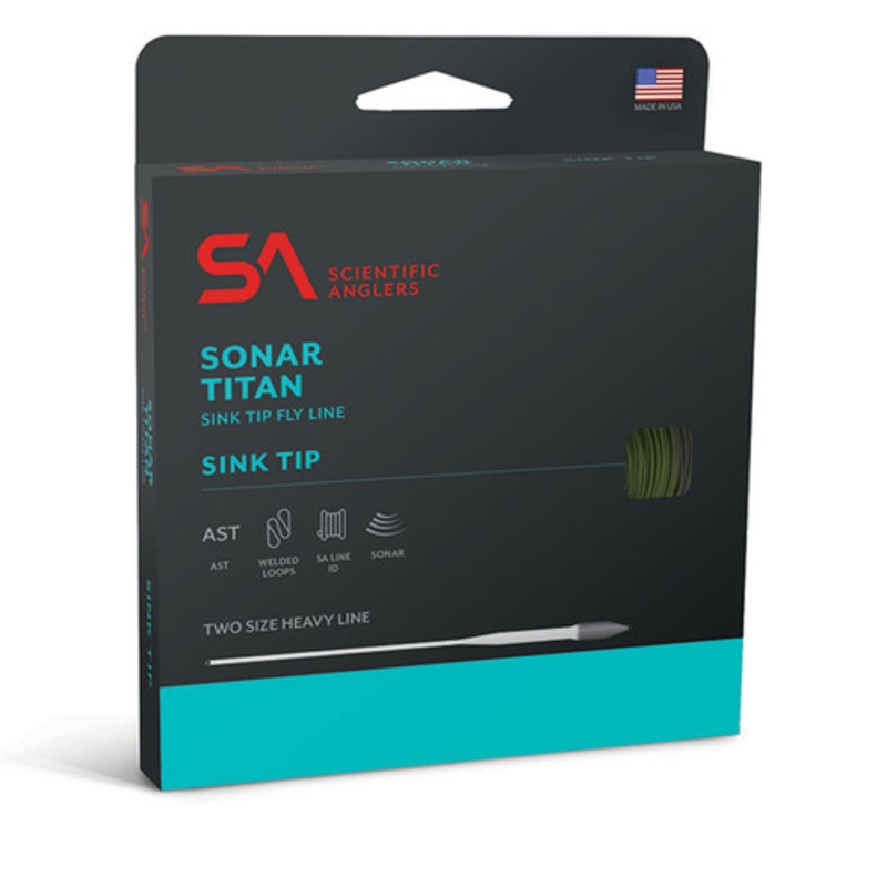 SA Sonar Titan Sink Tip Sink 3 Fly Line Sub-Surface – AvidMax