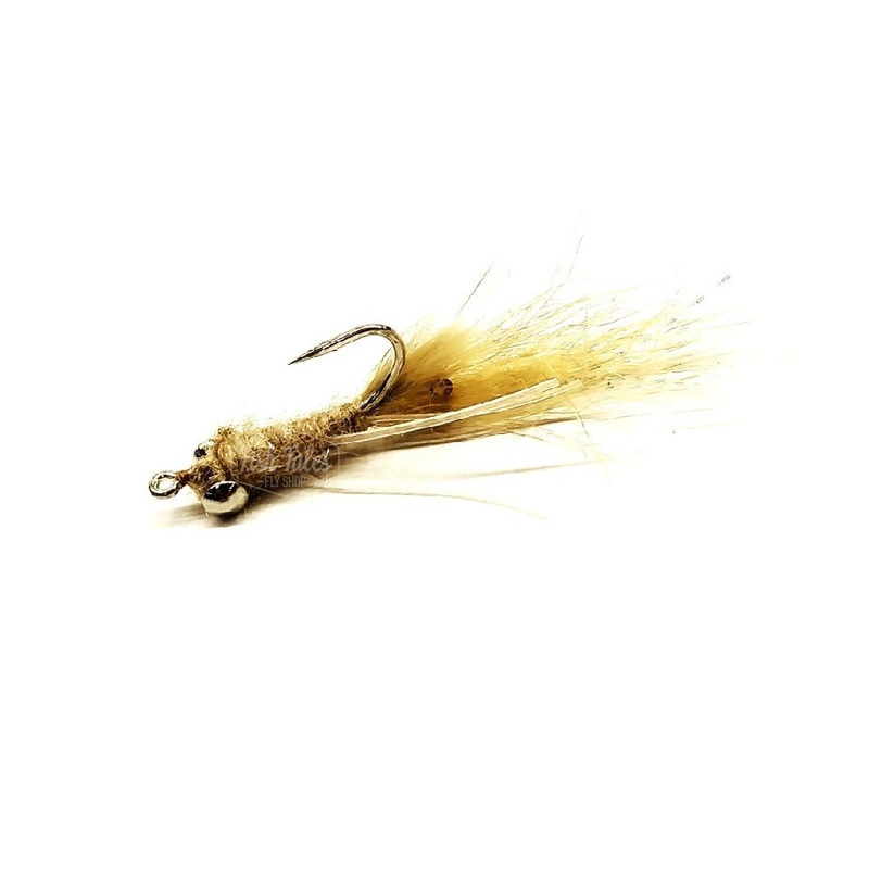 SB Flies Veverka Mantis Shrimp Saltwater Fly Tan 6