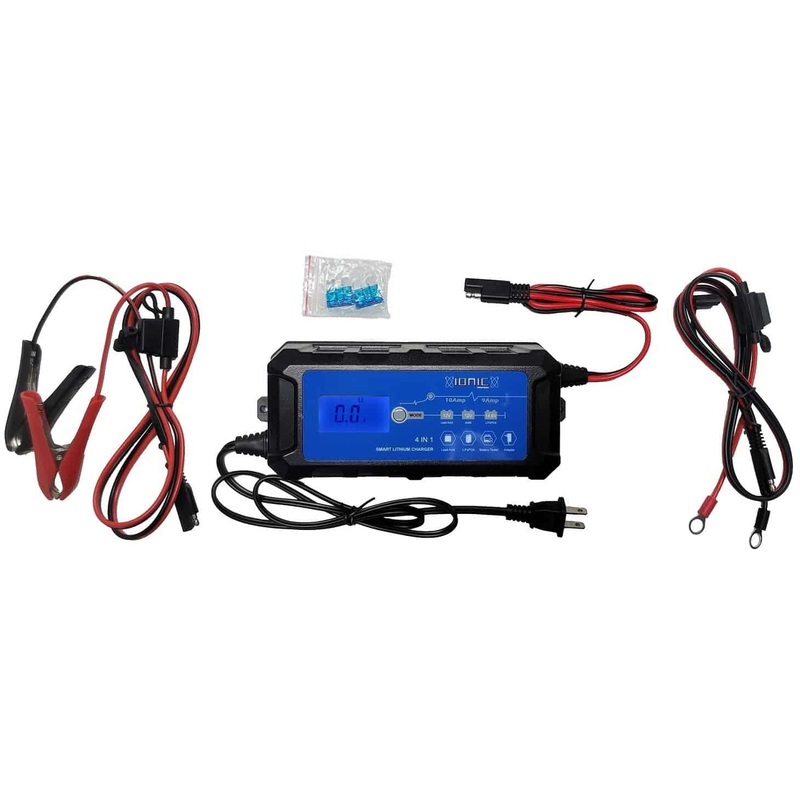 12V 10A Charger with LCD Screen