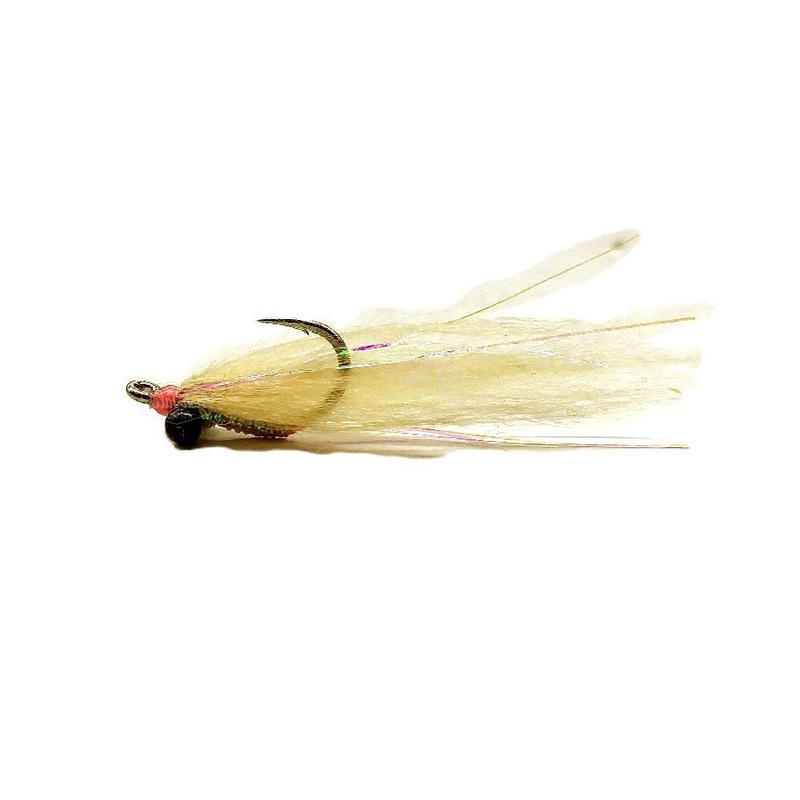 CN Flies Polar Fiber Gotcha Bonefish Fly – Light Pink 4