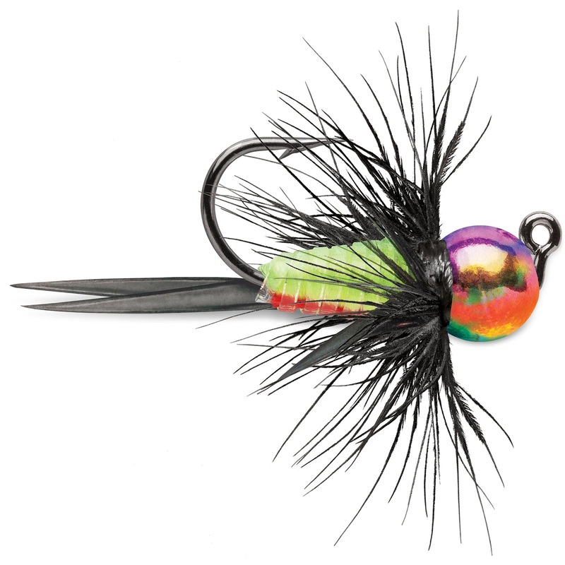 VMC Tungsten Bullfly Jig 1/16oz. Metallic Rainbow