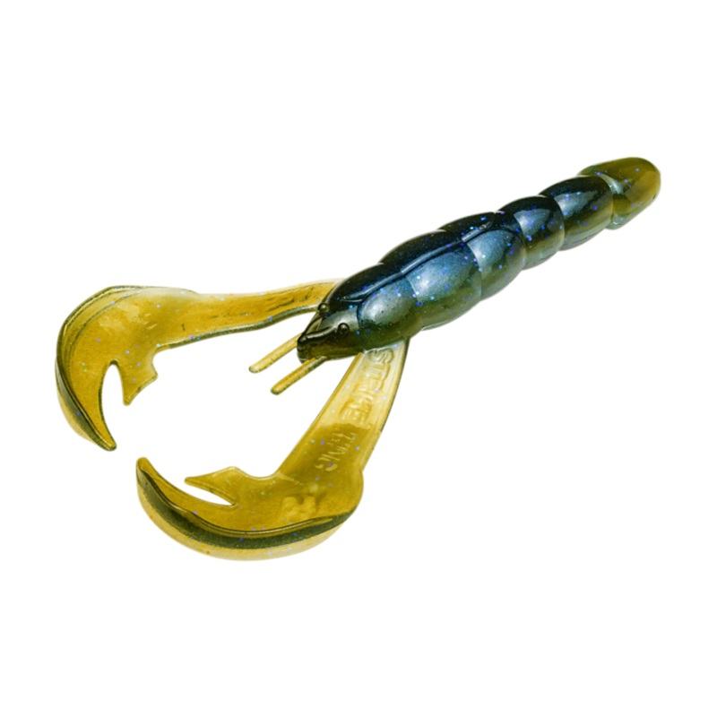 Strike King Rage Craw 4″ – 7 Pack Blue Craw 4″