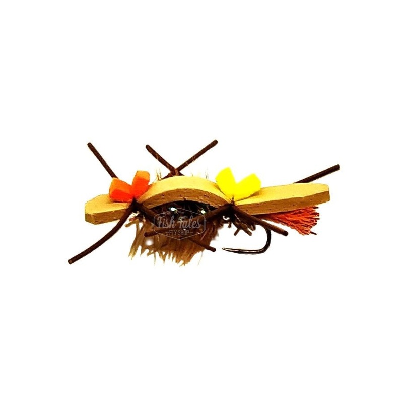 Freestone Flies Plan B Foam Dry Fly Brown 10