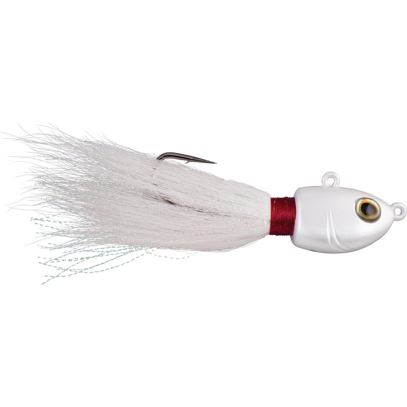 Fusion19 Bucktail Jigs White 1 1/2 oz
