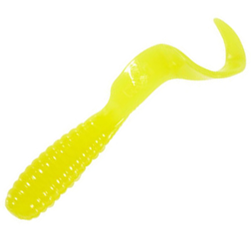 Mr. Twister Twister Tails 1″ Yellow