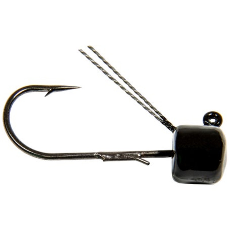 Z Man Pro Shroomz Weedless 1/5oz Black 4pk