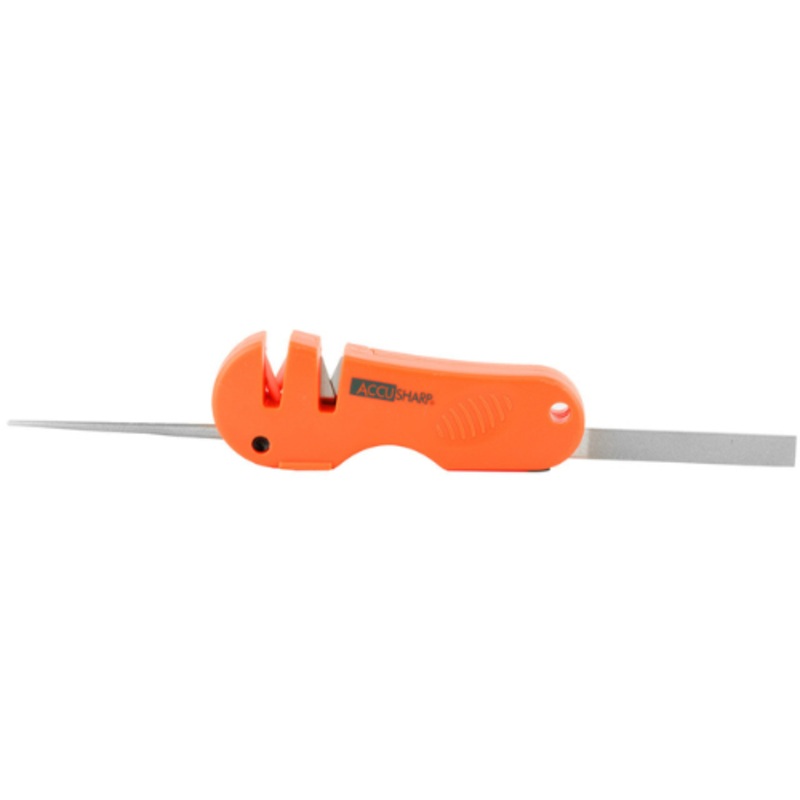 AccuSharp | 4in1 Hand Held Coarse Tungsten Sharpener | Orange