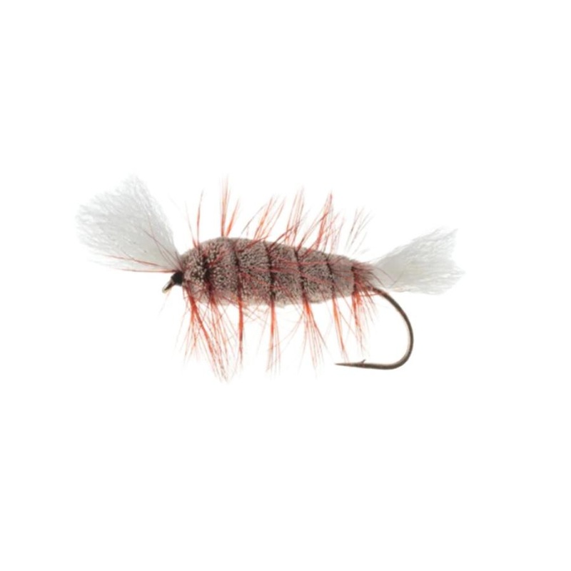 Aqua Flies Cigar Bomber Dry Fly Labatt Blue/Orange 4