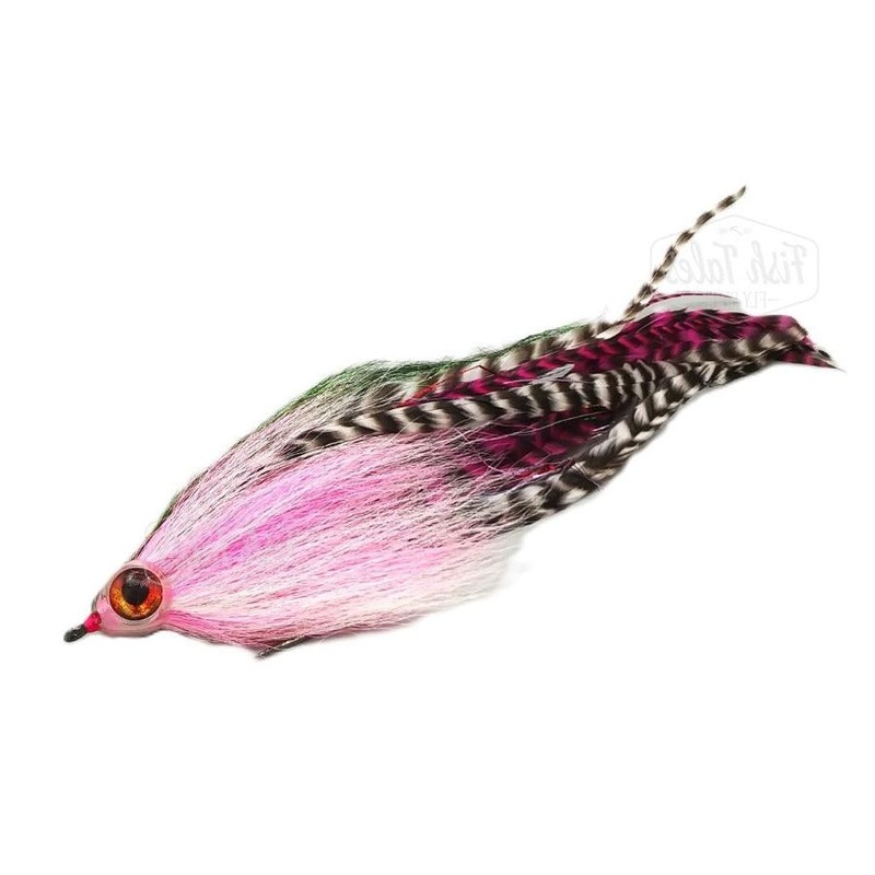 Catch Flies Devil’s Tickler Musky Streamer Pink/White 5/0
