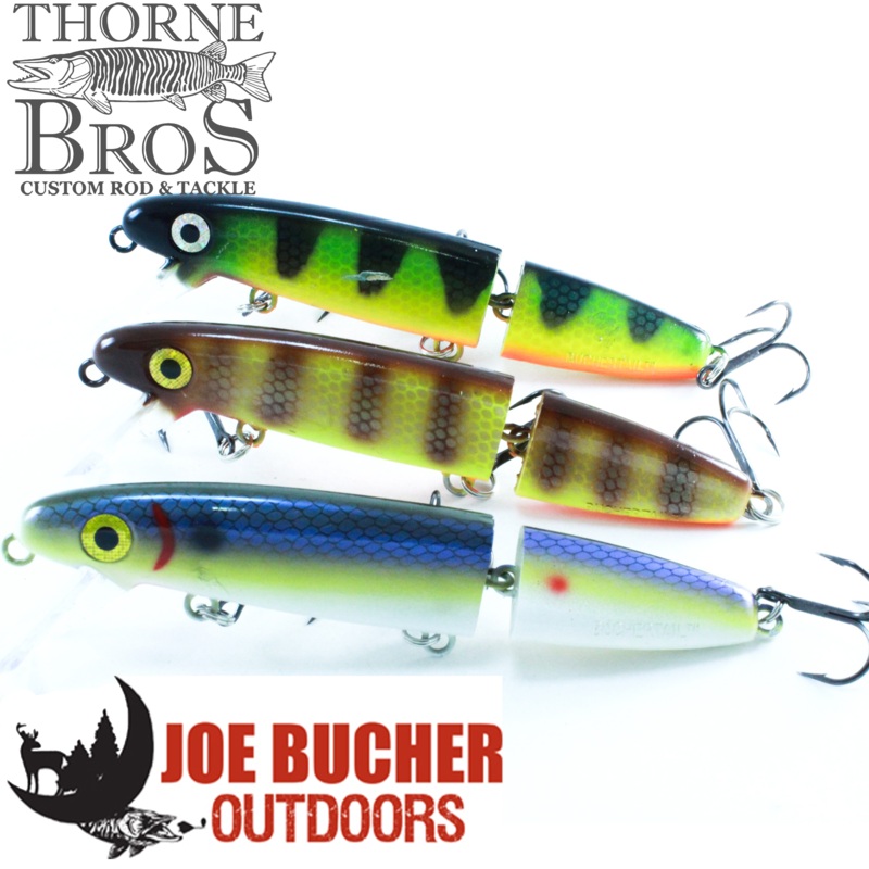 Bucher Shallow Raider Jointed 7″ Black Perch