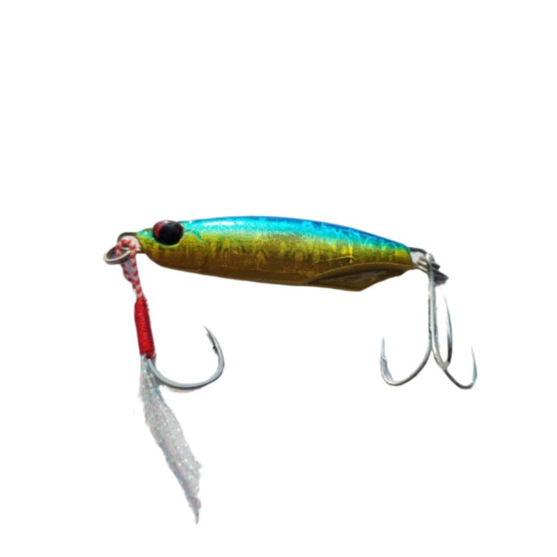 Pushpa Super Cast Metal Jig | Fast Sinking | 30 Gm | 40 Gm | 30 Gm Blue Pink