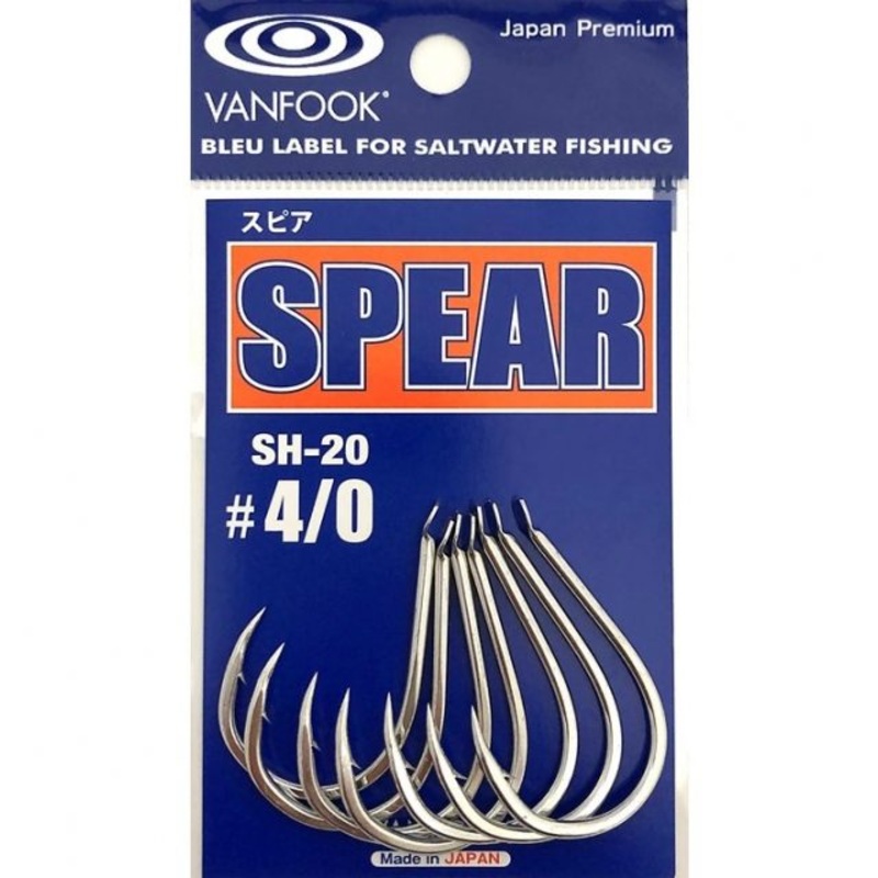 VANFOOK SPEAR HOOK SH-20 REGULAR PACK #2/0