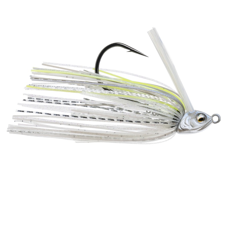 Divine Braid Swim Jig – Chartreuse Pro Blue 3/8oz.