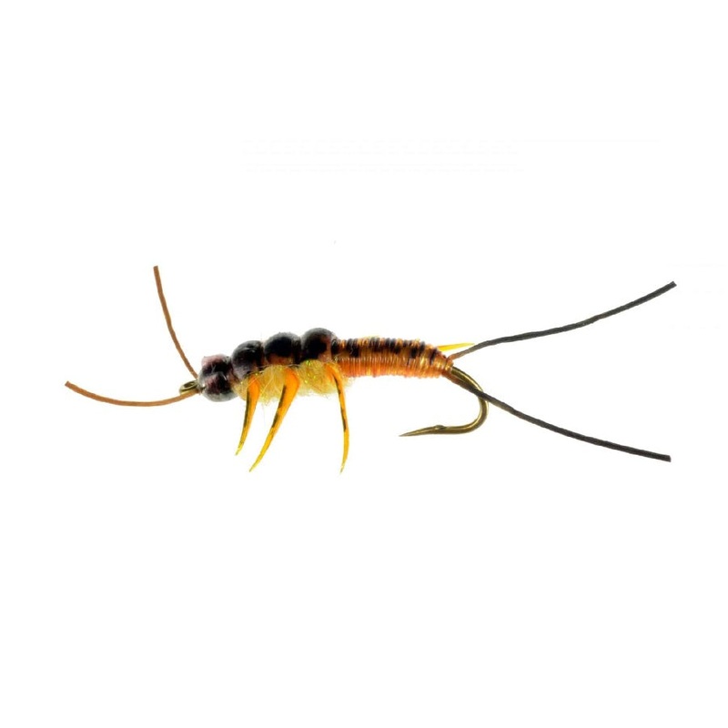 Catch Flies Thompson’s Phony Stony Stonefly Nymph Golden 8