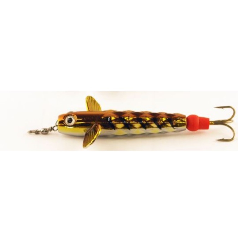 Allcock | Devon Metal Diamond Body Minnow | 17g | 2″ TS