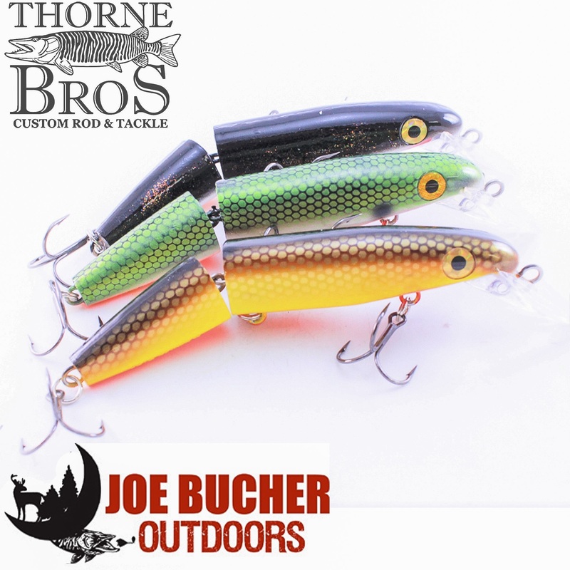 Bucher Depth Raider Jointed 8″ Black Perch