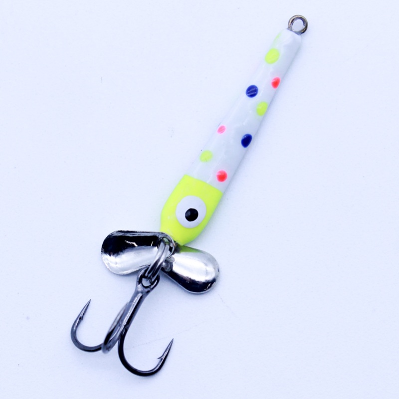 Widow Maker Slab Seeker Tungsten Spoon 1/16oz. Glow Widowbread