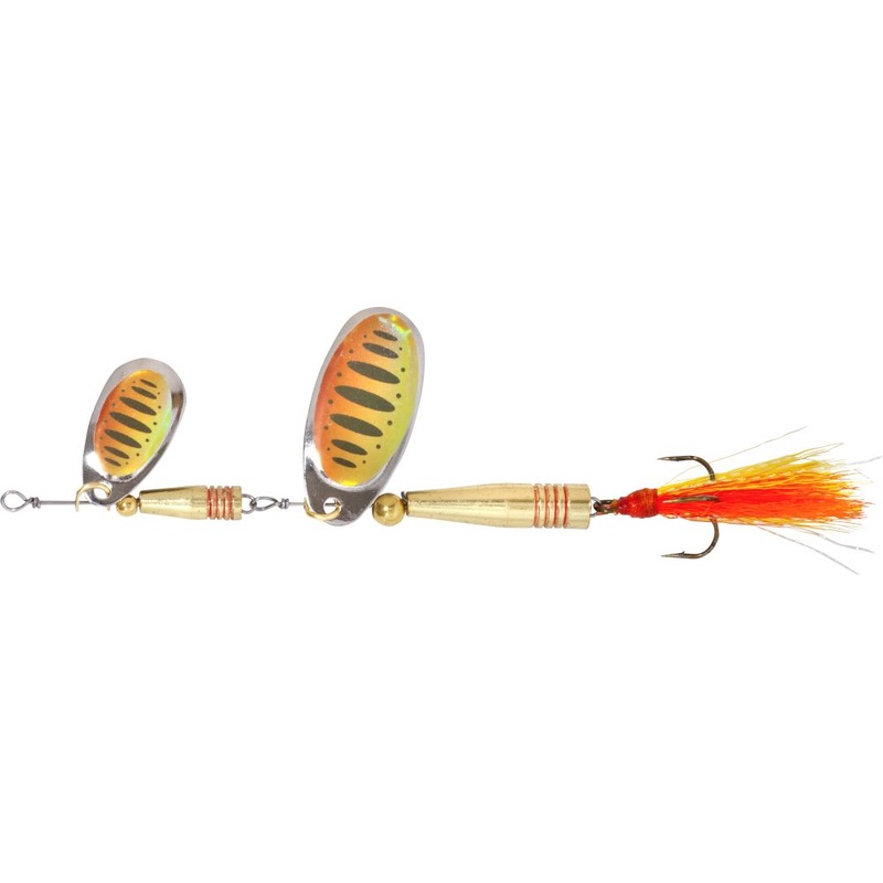 Zebco | Waterwings Double Blade | 1pce Orange/Black
