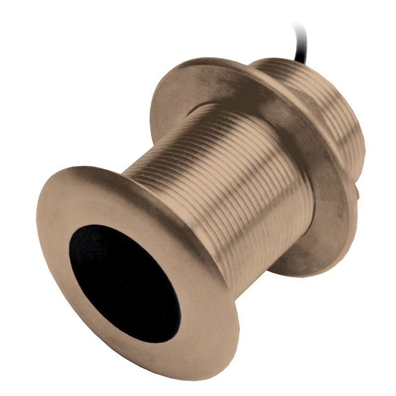 Garmin B75M Bronze 12 Degree Thru-Hull Transducer – 600W, 8-Pin [010-11636-21]