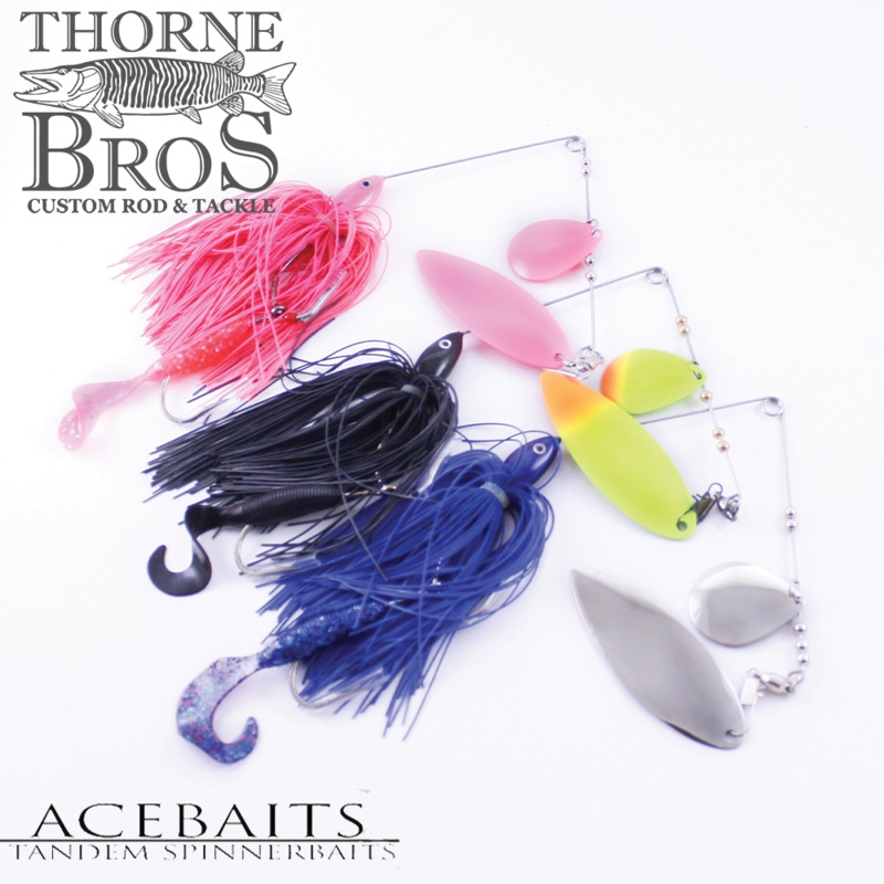 Ace Baits Original Spinnerbait Black/Chartreuse