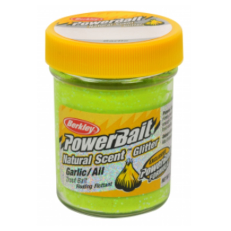 PowerBait Natural Scent Glitter Trout Bait
