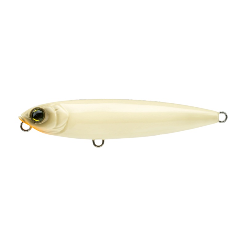 Yo-Zuri 3DR-X Pencil  Compact Walk-the-Dog Topwater Lure (3″) Bone 3″