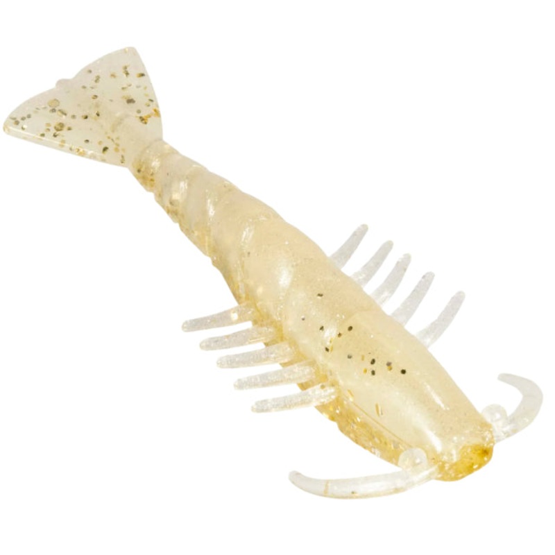 ZMan Salty Ned ShrimpZ Soft Plastic Baits | 2.5 Inch | 6 Pcs Per Pack | Beer Run