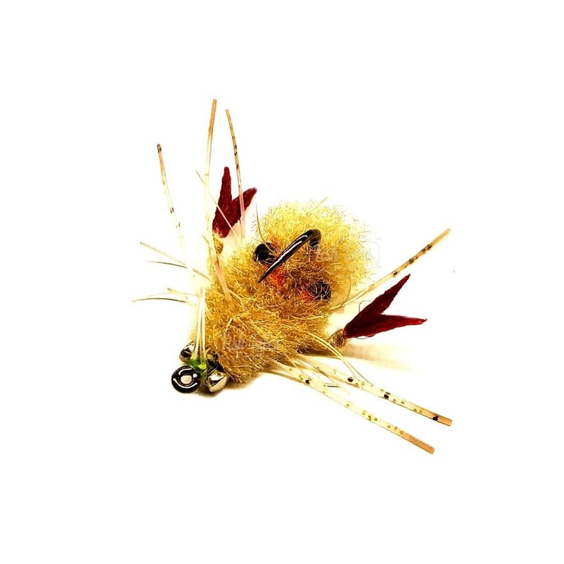 EP Flies EP Sand Crab Saltwater Flats Fly Tan 1/0