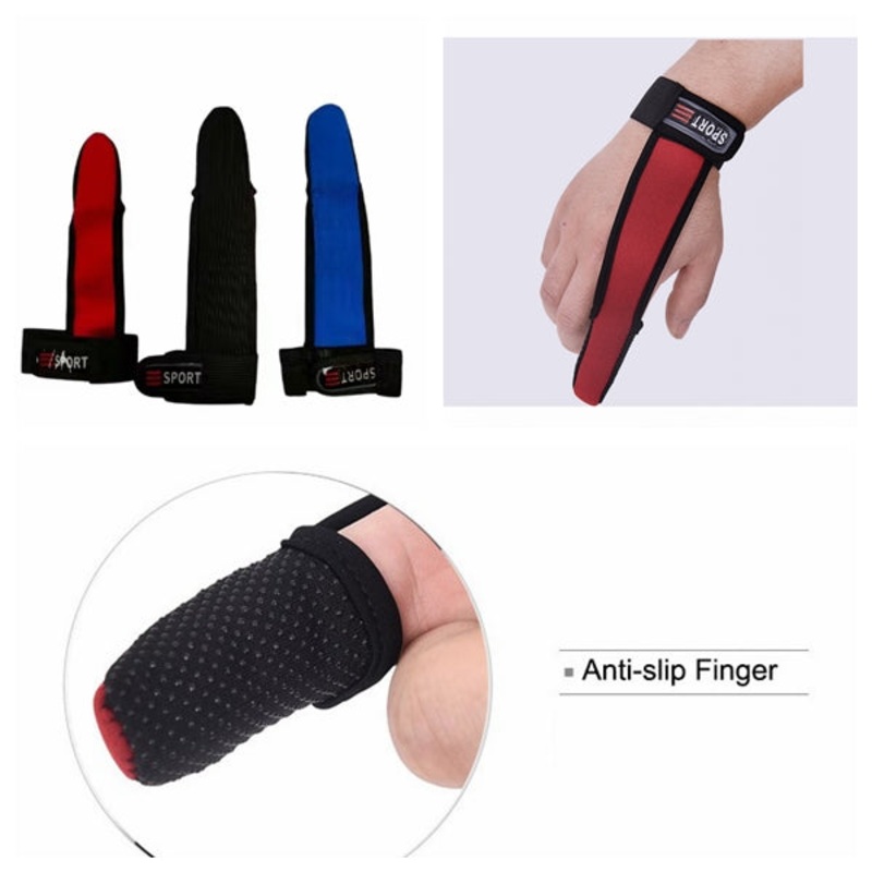 3pcs Surf Casting One Finger Glove Protector Non Slip Carp Fishing Tool 3 color