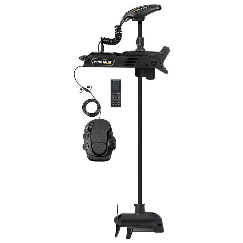 Minn Kota Terrova QUEST 90/115 Trolling Motor w/Wireless Remote – MEGA Down/Side Imaging – 24/36V – 90/115LBS – 60″