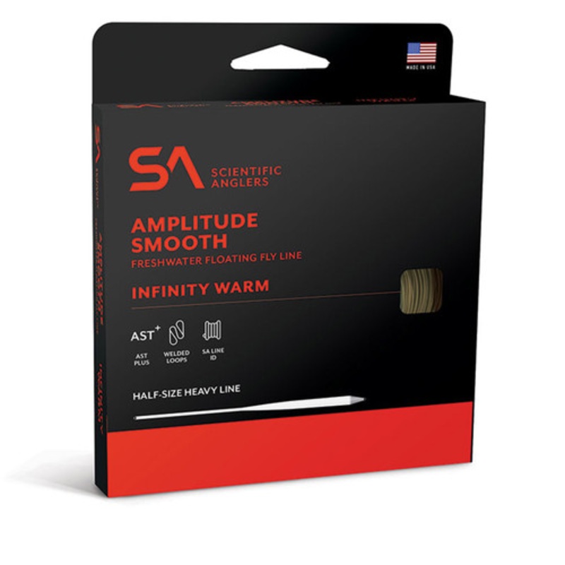 SA Amplitude Smooth Infinity Warm Fly Line – AvidMax
