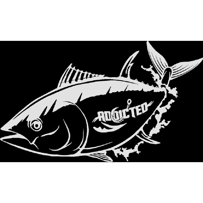 Tuna Decal White