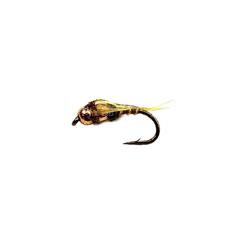 Catch Flies Two-Bit Hooker Nymph Tan 16